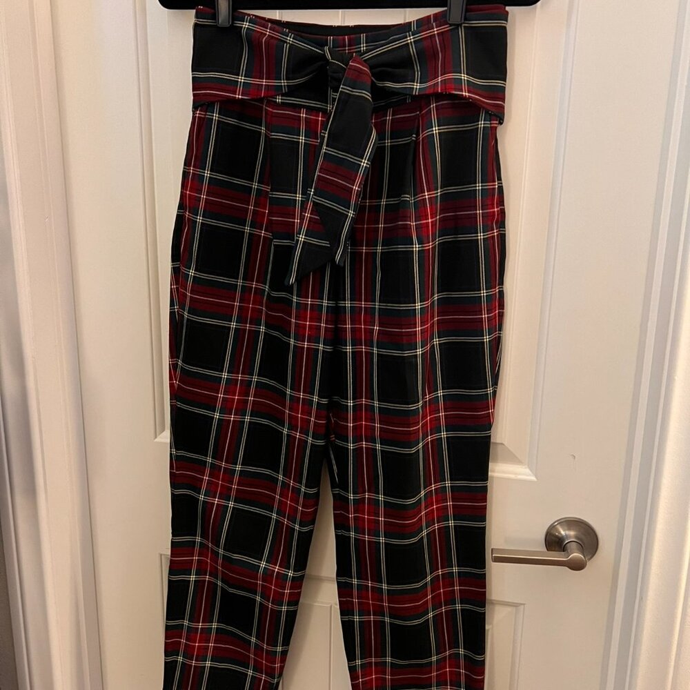 Express Tartan Plaid Pants - 8S